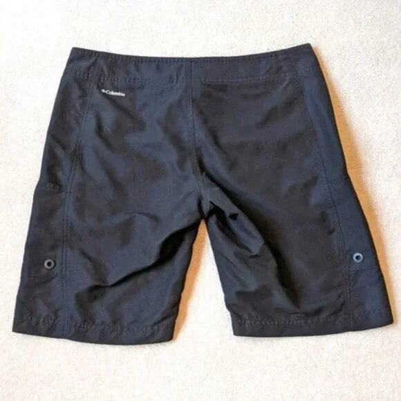 Columbia omni-shade black board shorts Sz 4W - Picture 5 of 6
